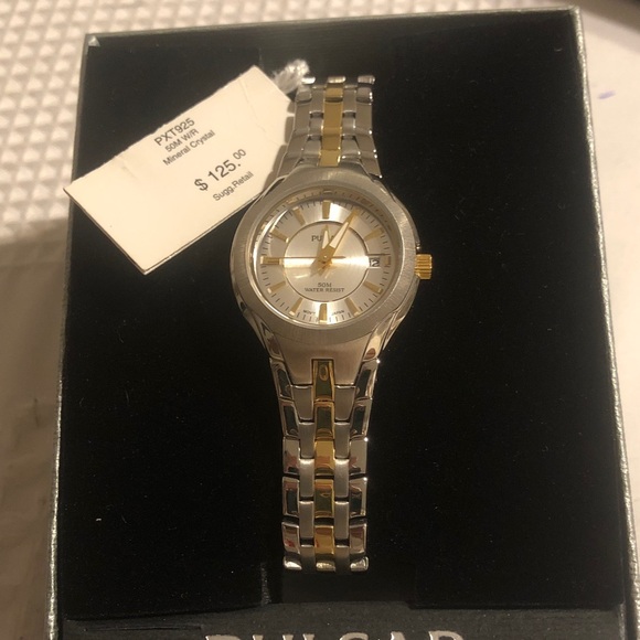 Pulsar Silver and Gold Watch - Picture 1 of 3